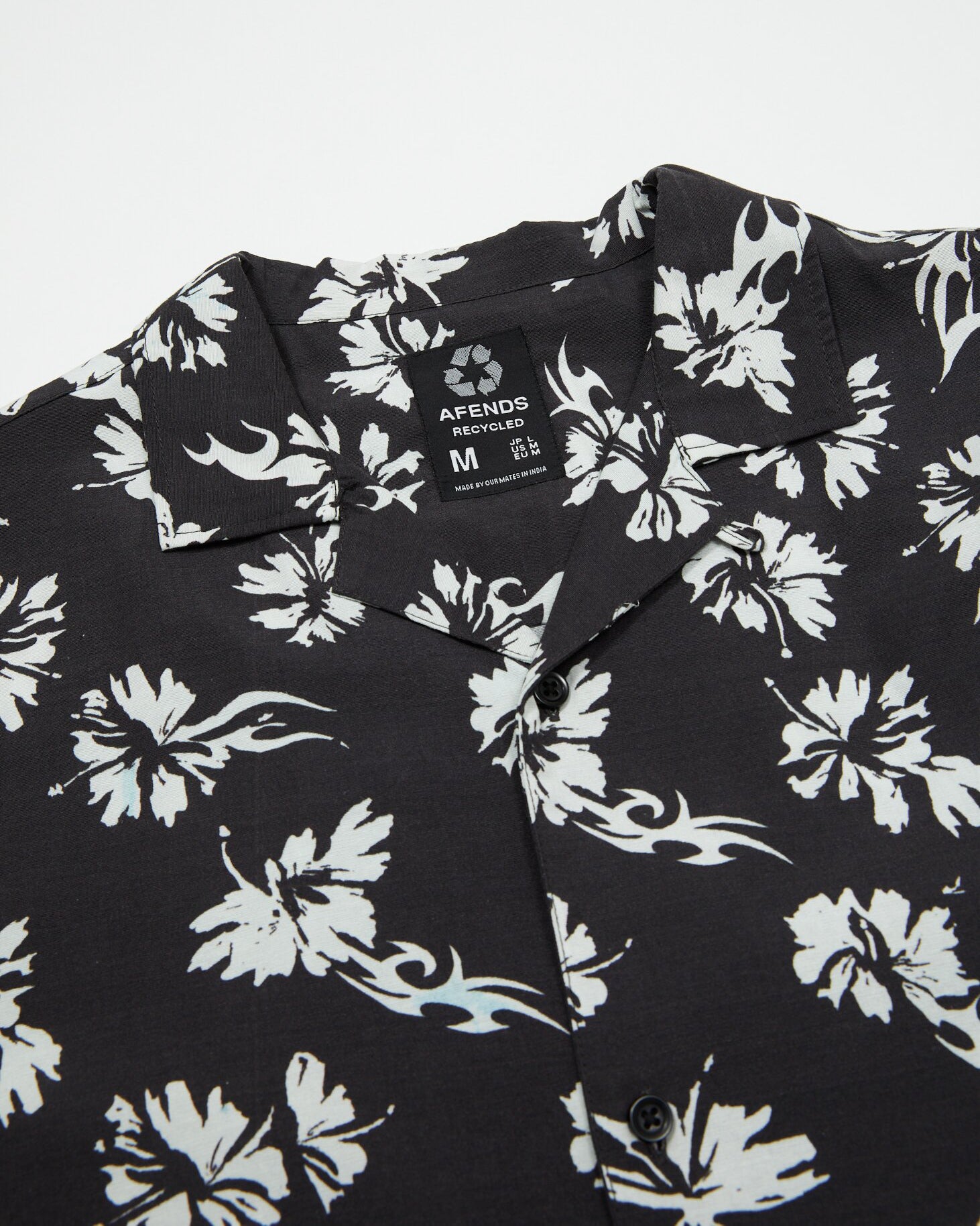 Hibiscus - Recycled Cuban Shirt