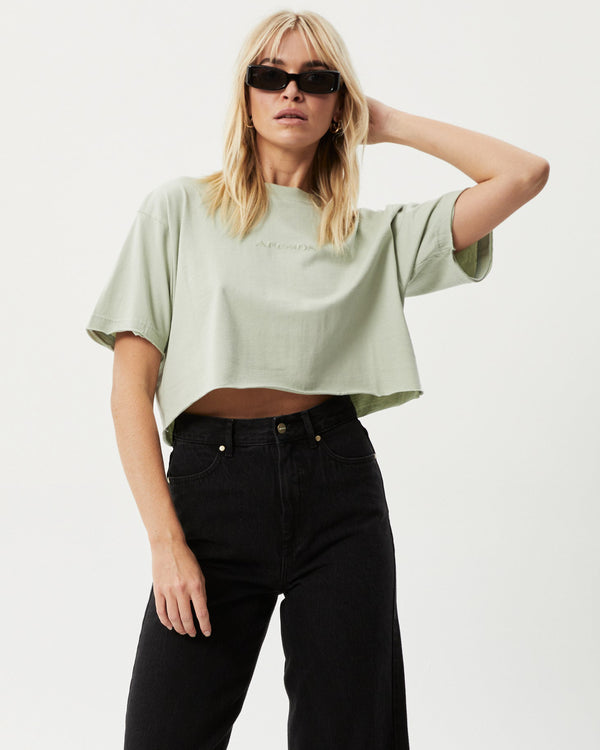Slay Cropped - Recycled Tee