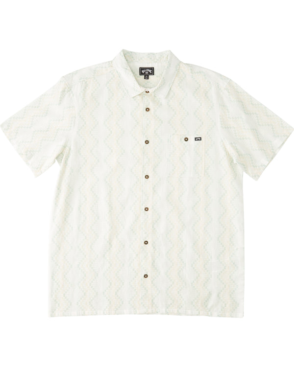 Boys Sundays Jacquard Short Sleeve Shirt