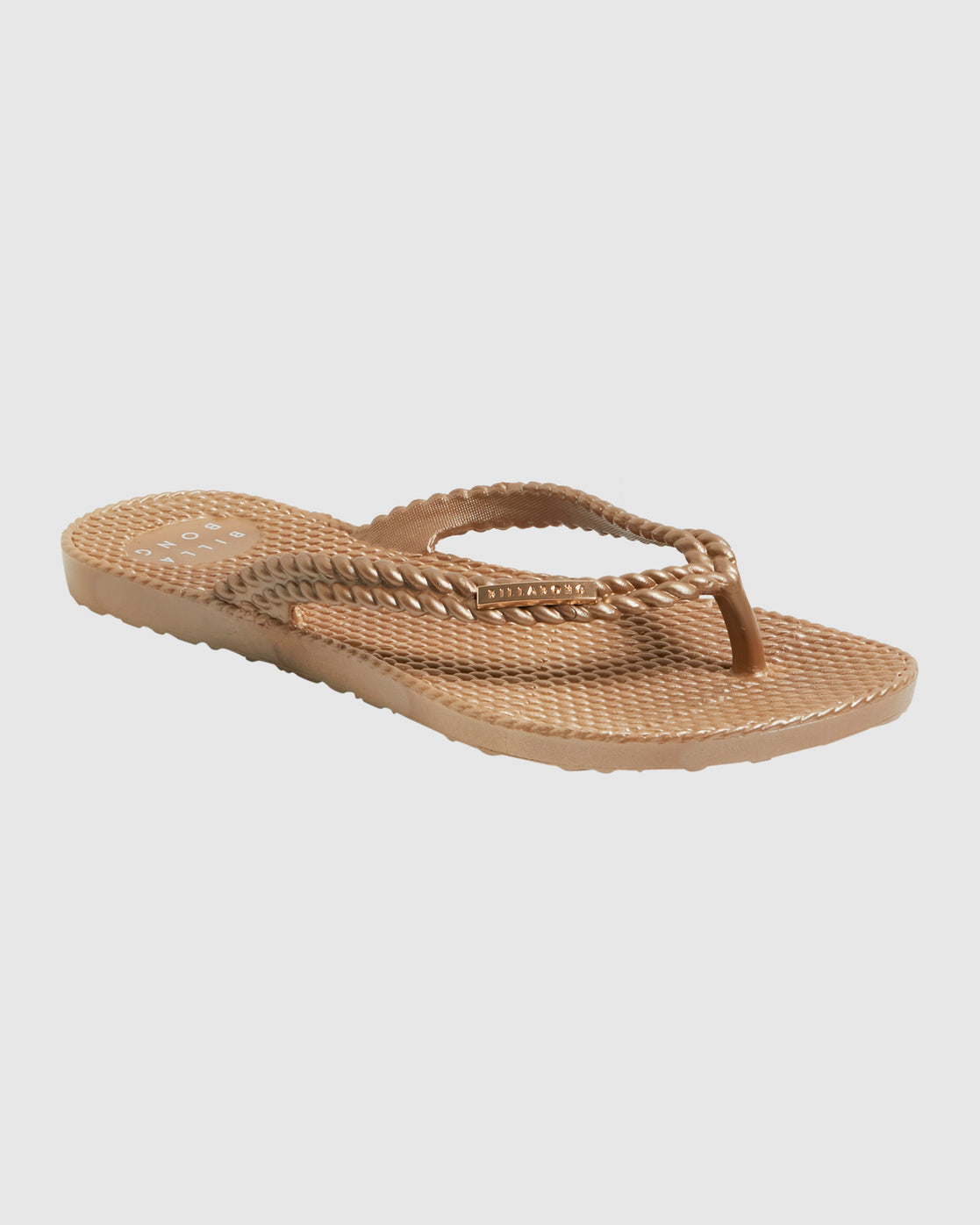 Kick Back Thong Metallic