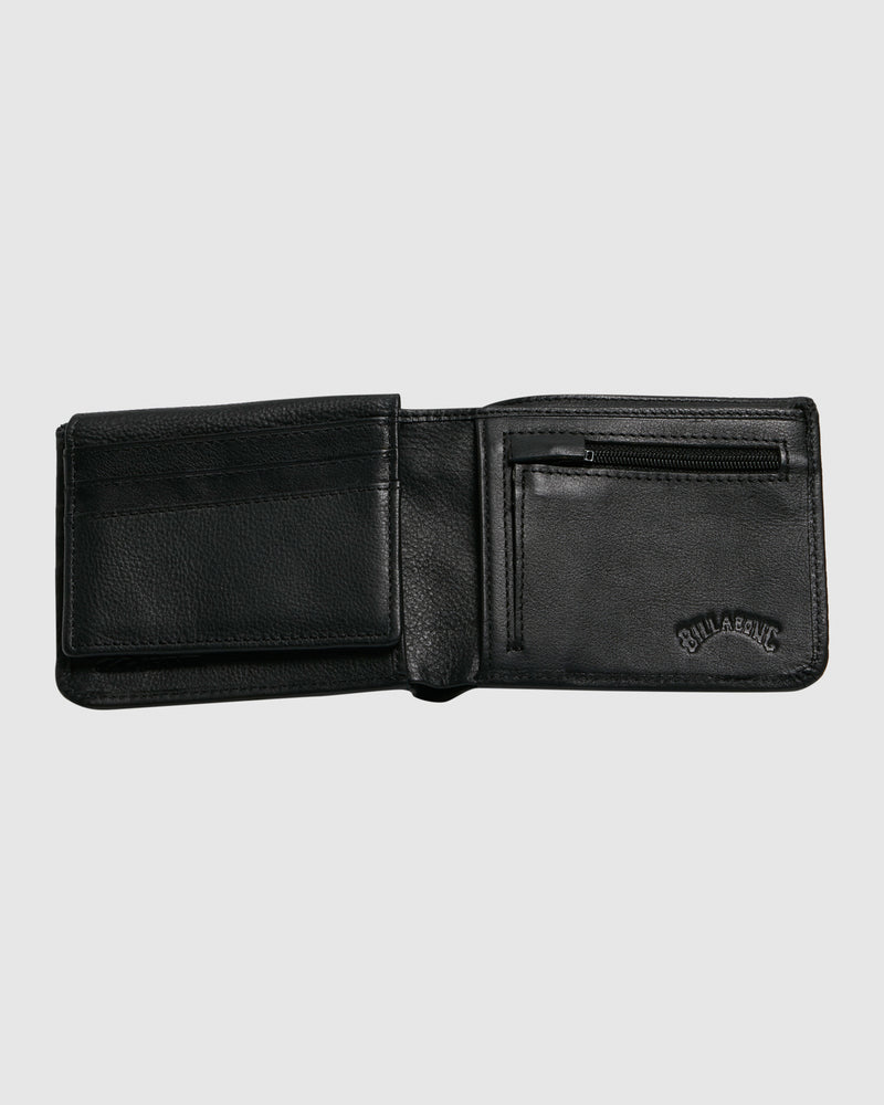 Secret Pocket Leather Wallet