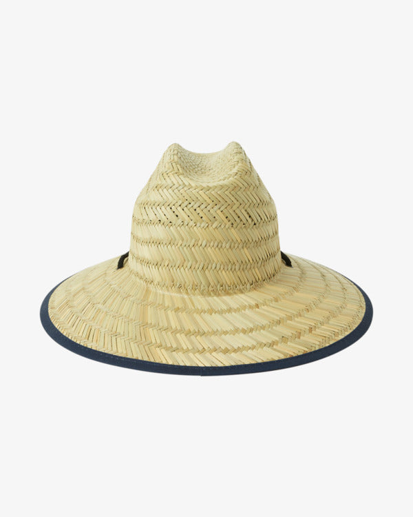 Tides Print Straw Hat