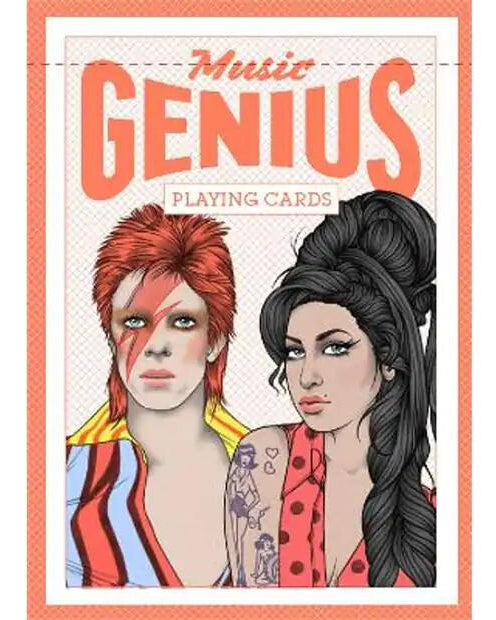 Music Genius Playing Cards