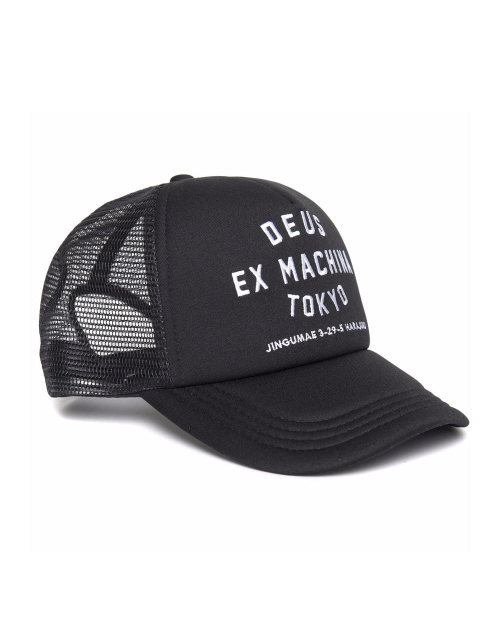 [DEUS EX MACHINA] Original Address Damgaed Cap ★大人気★ Original Address Damgaed Cap_Beige - 데우스엑스마키나