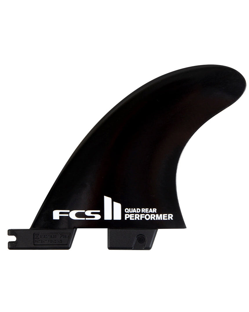 FCS II Performer Glass Flex Quad Rear Fin Set