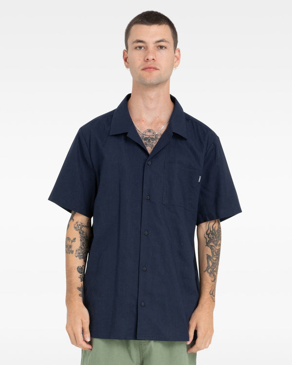 Camp Texture Short Sleeve Shirt