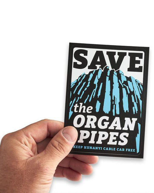 Save Organ Pipes Sticker
