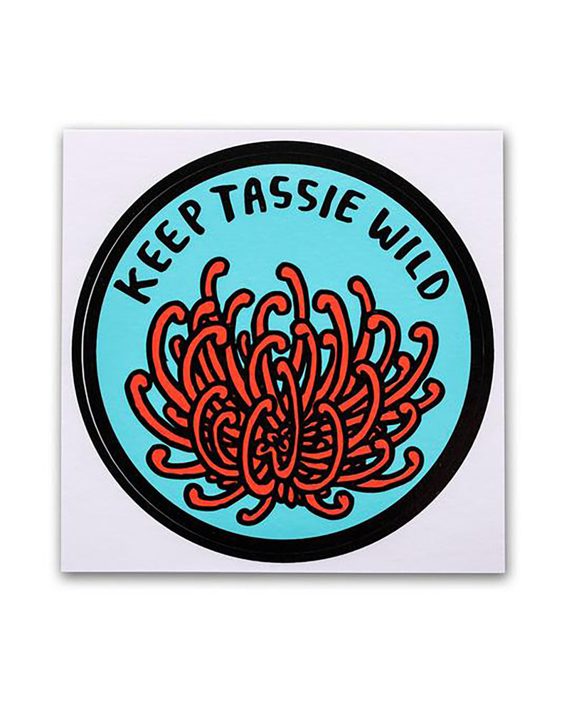 Waratah Sticker