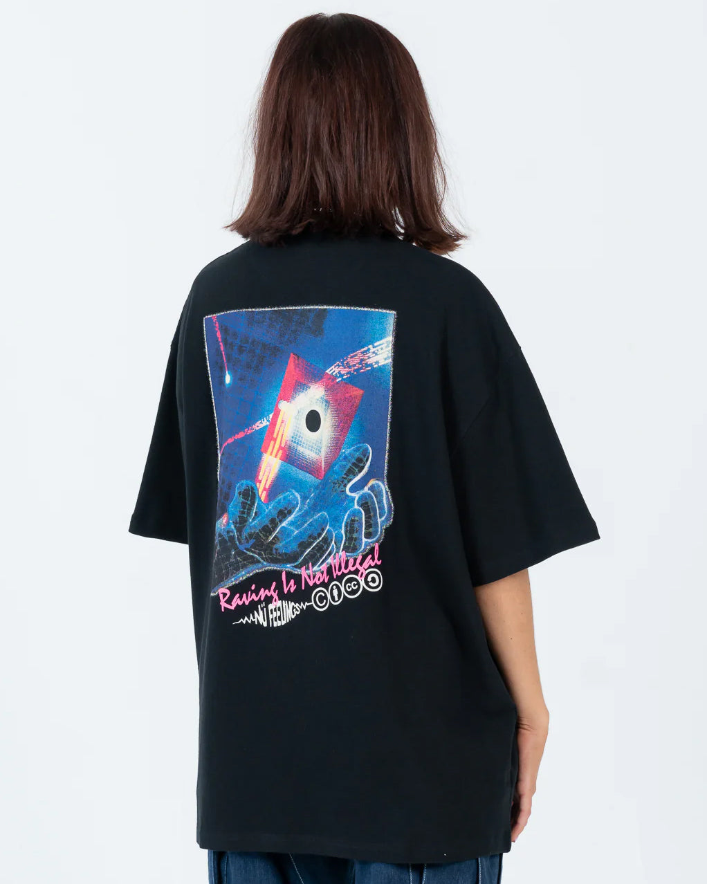 Illegal Rave Oversize Heavyweight Tee