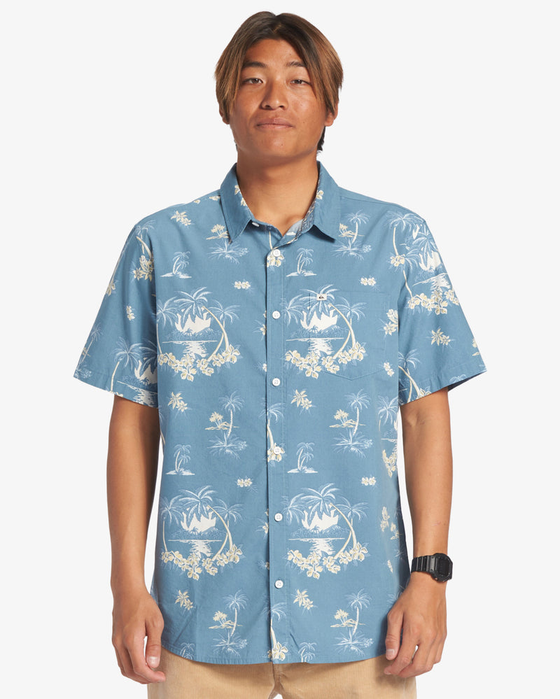 Palm Spritz Short Sleeve Shirt