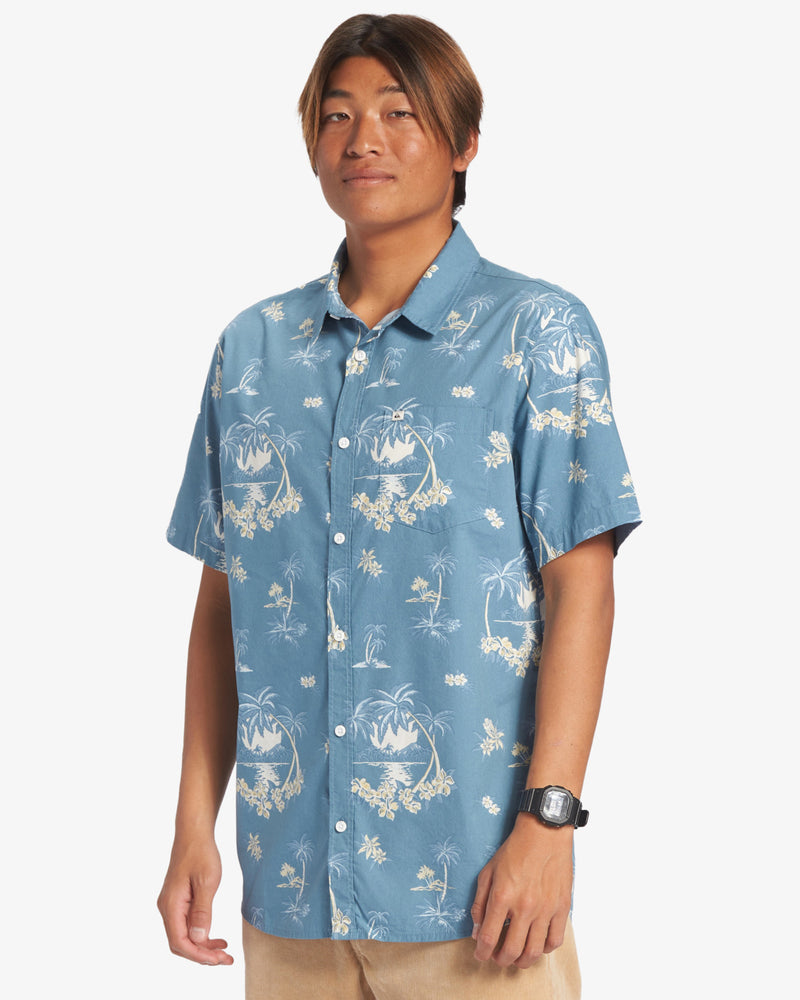 Palm Spritz Short Sleeve Shirt