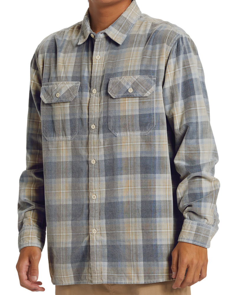 Venture Overshirt Mix Woven Top