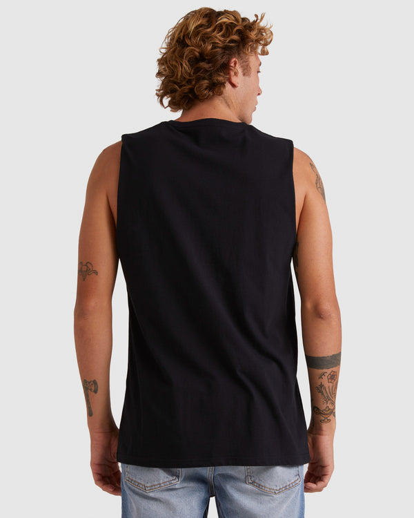 Omni Check Turn Muscle Tee