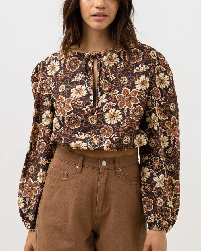 Cantabria Floral Long Sleeve Top