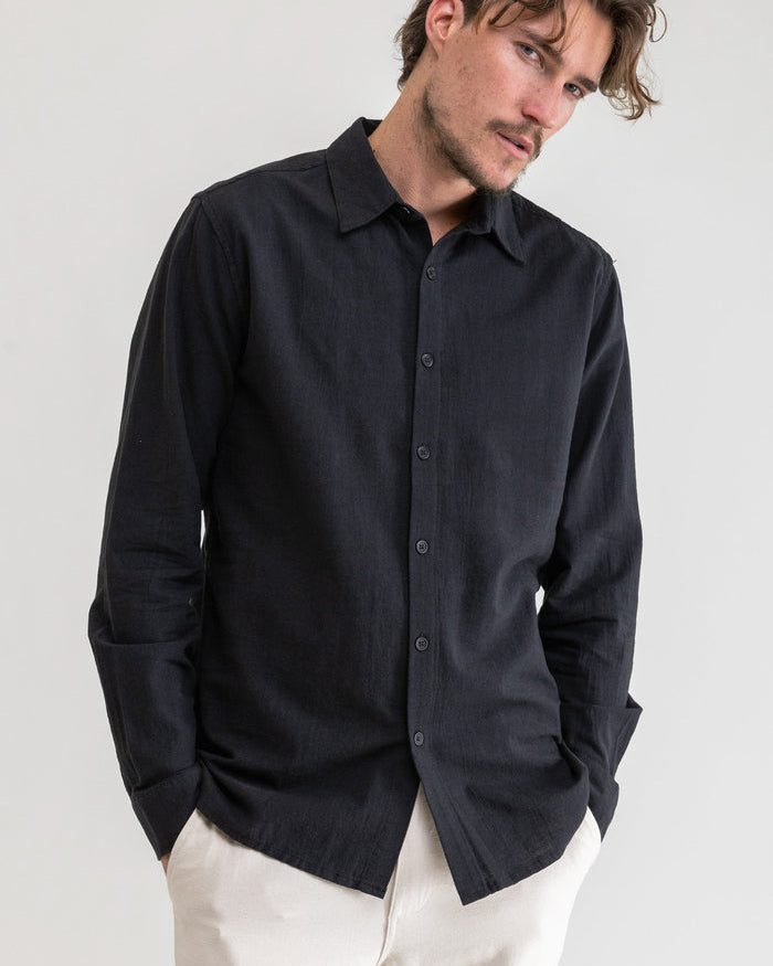 Classic Linen Long Sleeve Shirt