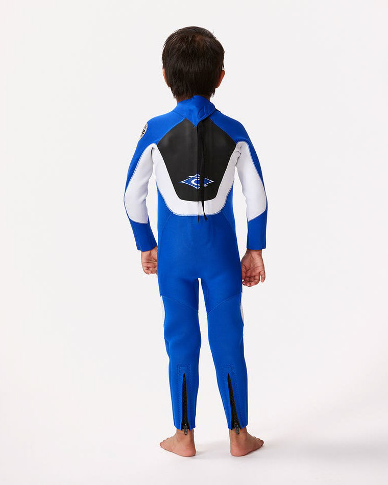Groms Omega 3/2 Flatloc Back Zip