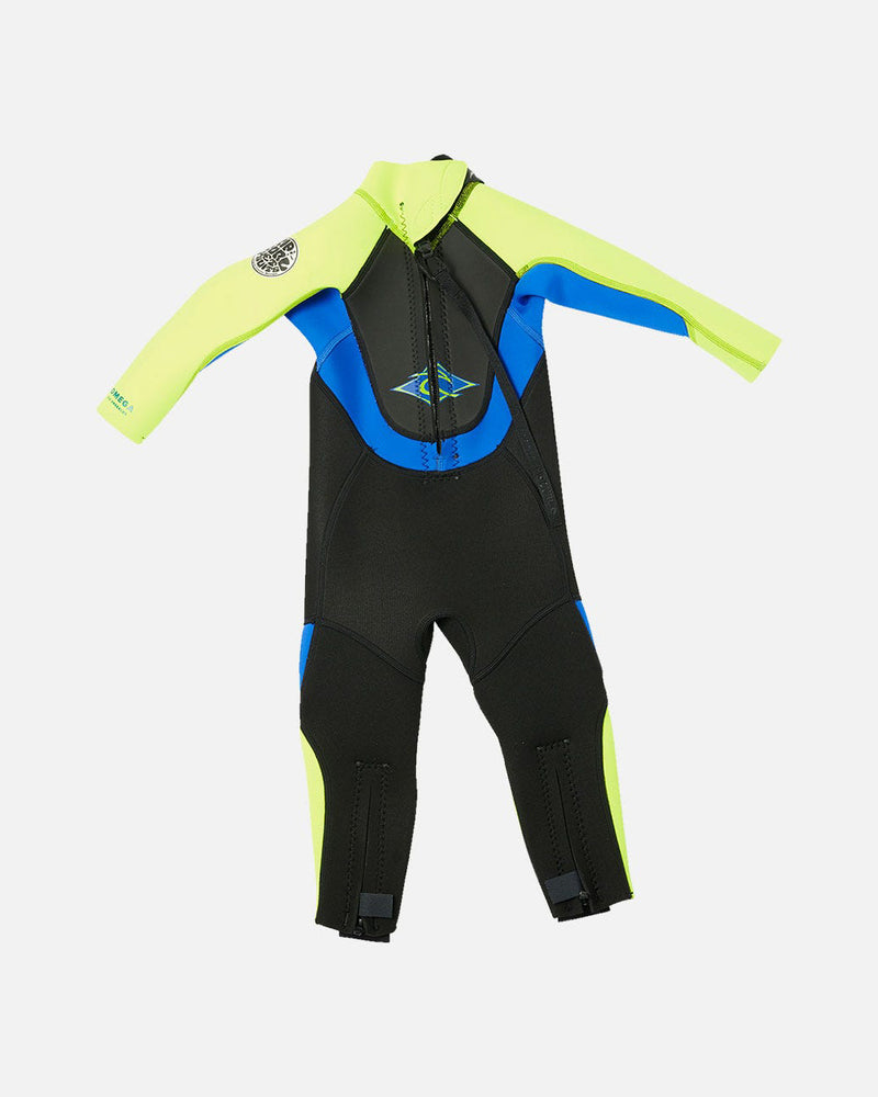 Groms Omega 3/2 Flatloc Back Zip