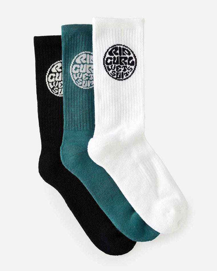 Wetty Crew Sock 3 Pack