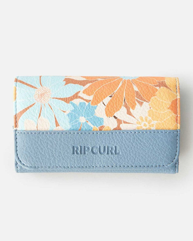 Mixed Floral Mid Wallet