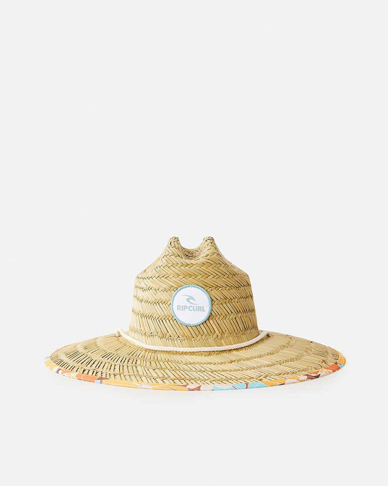 Mixed Straw Sun Hat