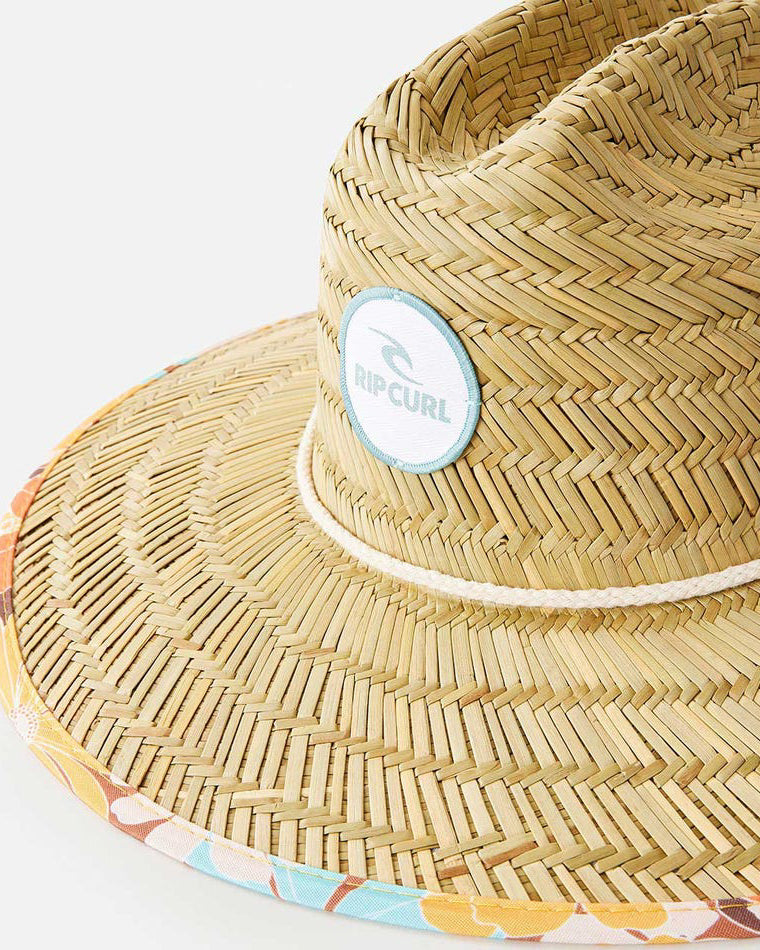 Mixed Straw Sun Hat