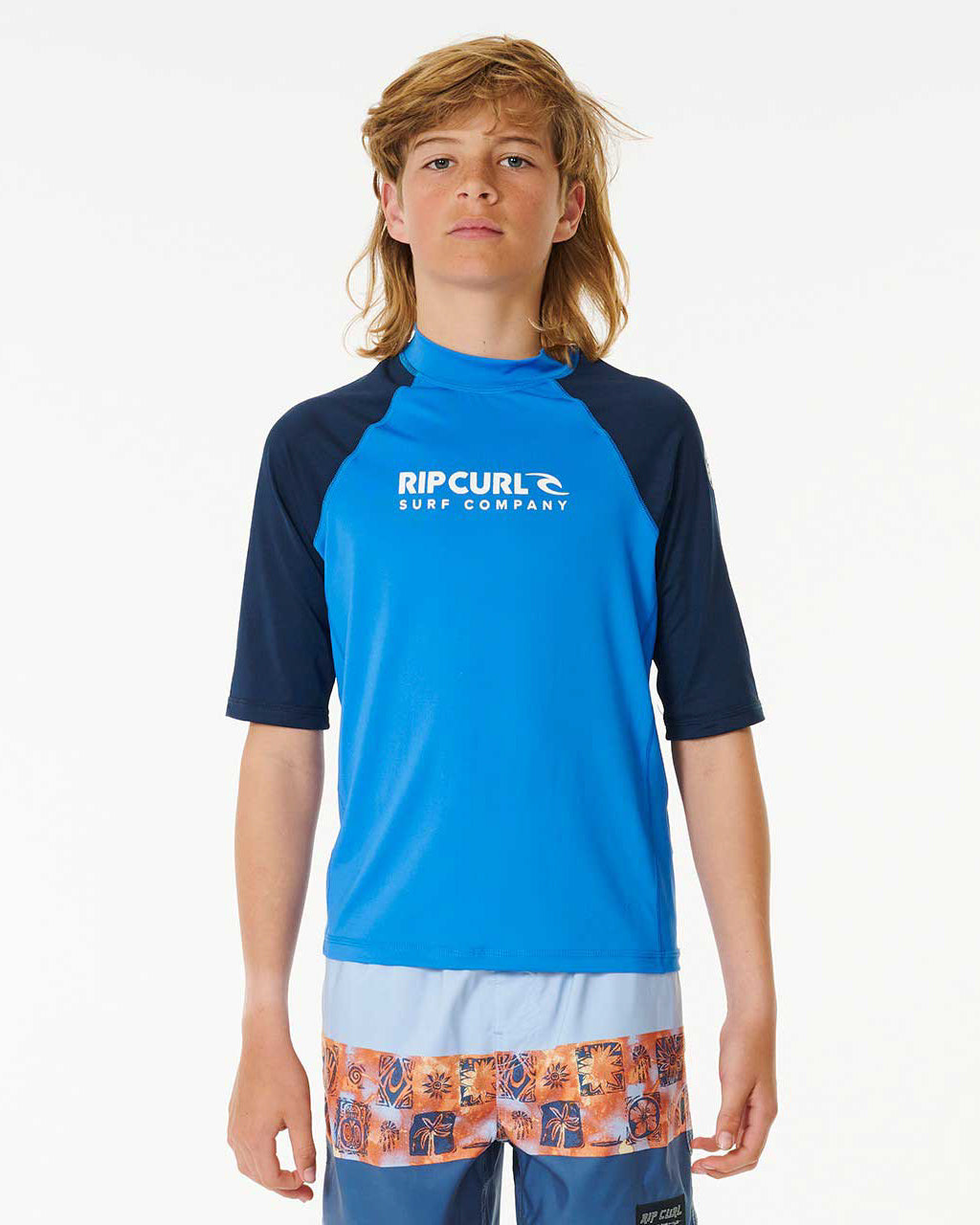 Boys Shock Upf Short Sleeve Rashie