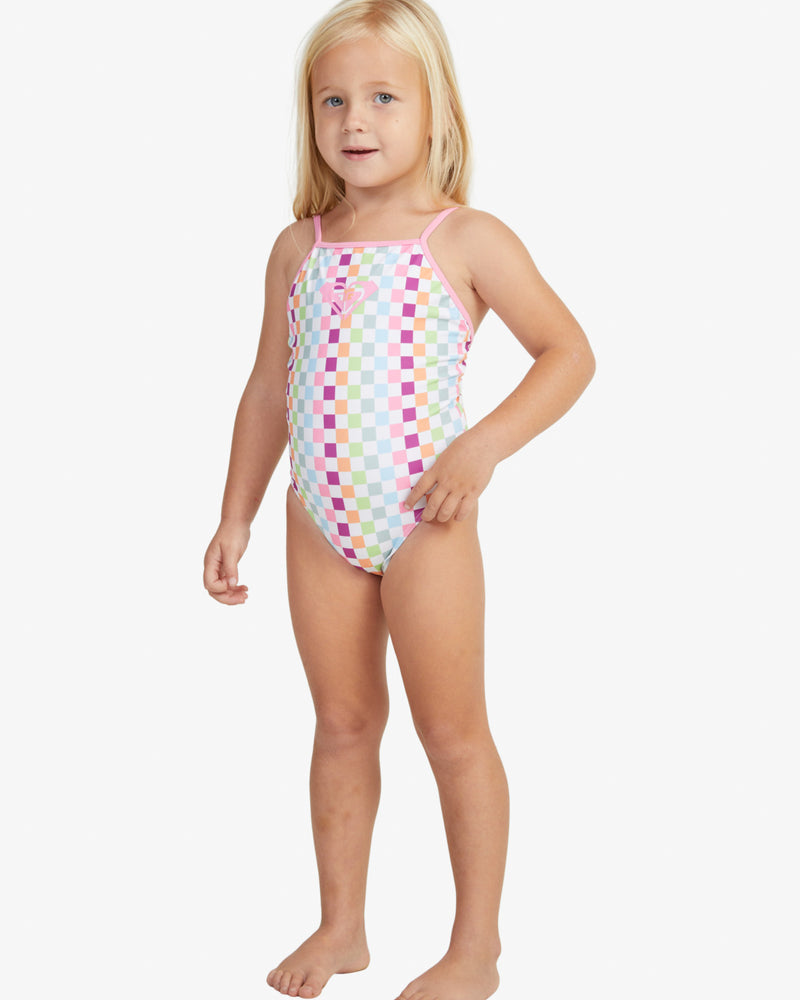 Tots Rainbow Check One Piece Sporty