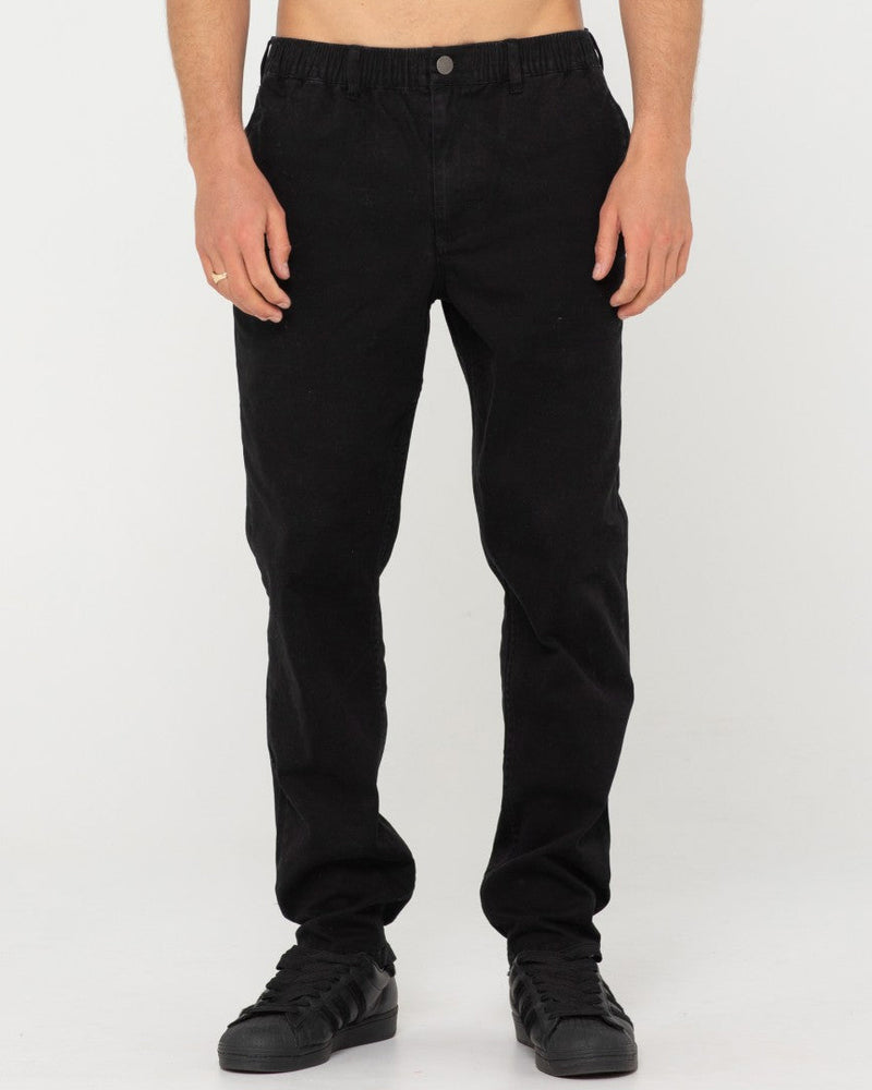 Mid Boy Straight Fit Elastic Pant