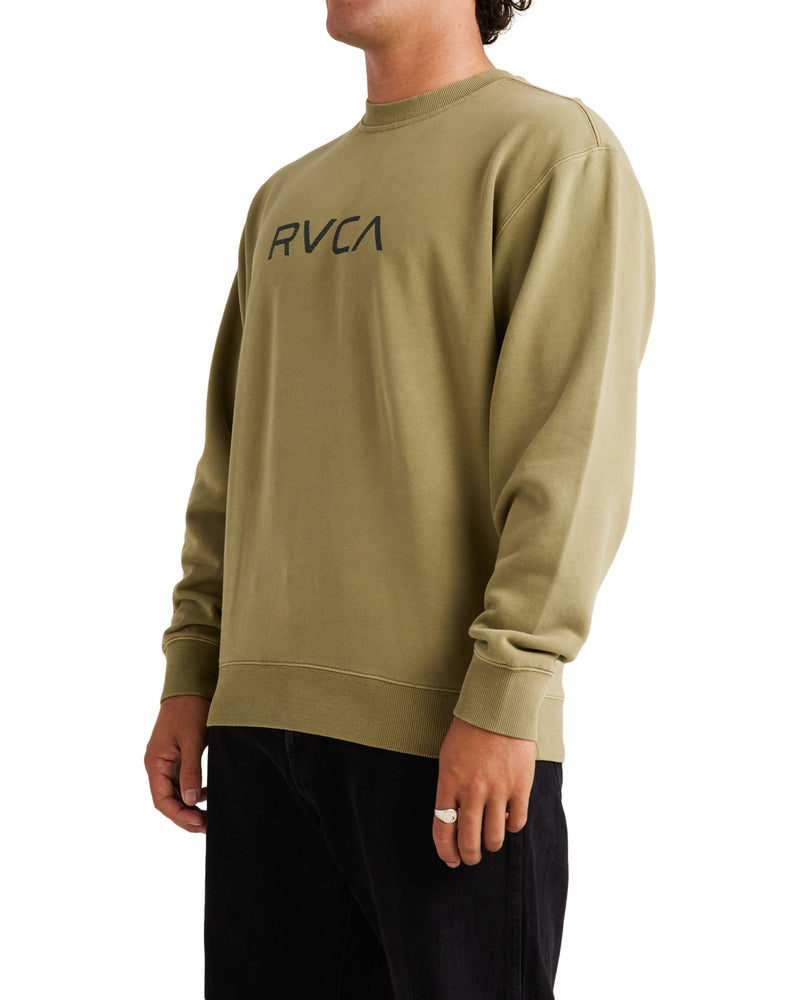 Big Rvca Washed Crew