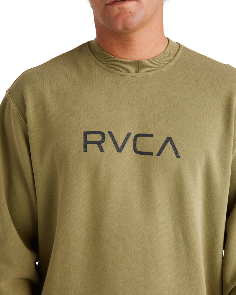 Big Rvca Washed Crew