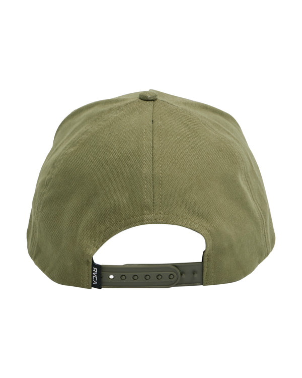 Rvca Pennants Pinched Snapback Cap