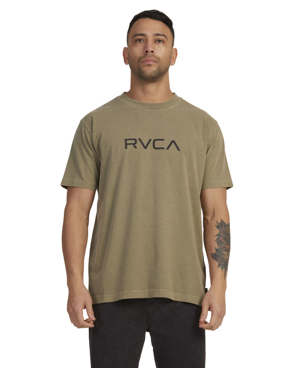 Big Rvca Washed Short Sleeve Tee