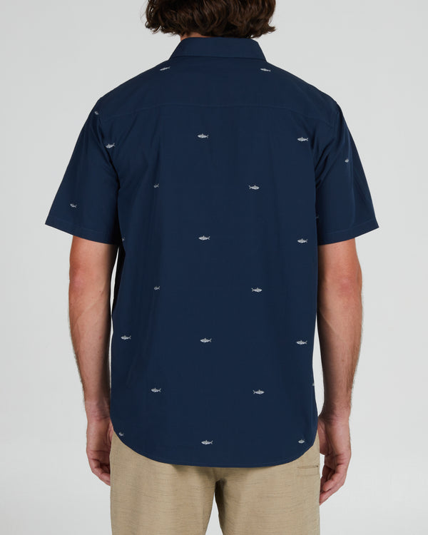 Bruce Sleeve Short Woven Top