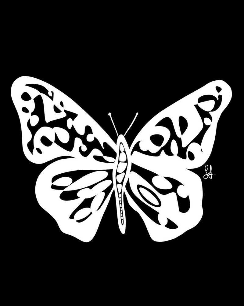 Butterfly Sticker