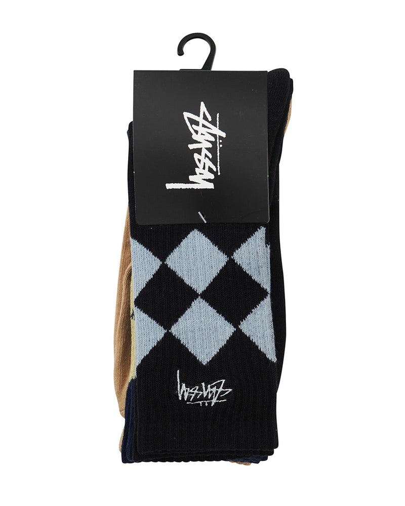 Mens Argyle Sock 3Pack