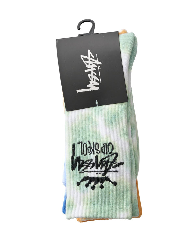 Mens Old Skool Tiedye Sock 3Pack