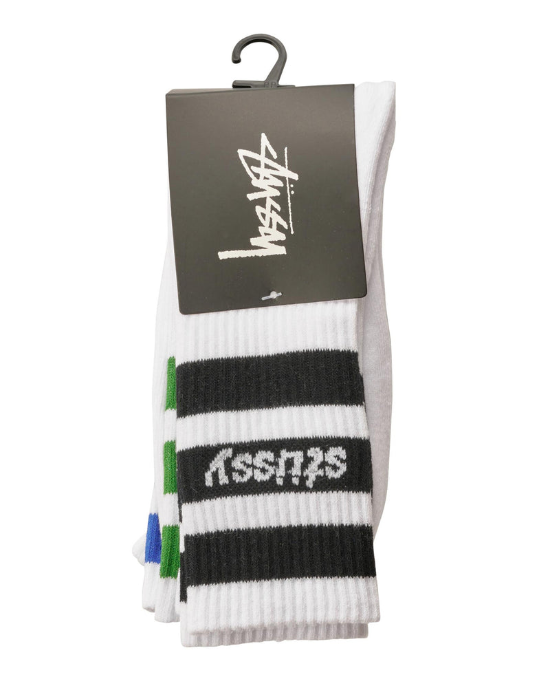 Mens Italic Stripe Sock 3Pk