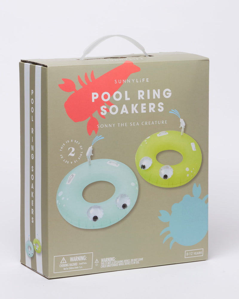 Pool Ring Soakers Sonny The Sea Creature Set Of 2