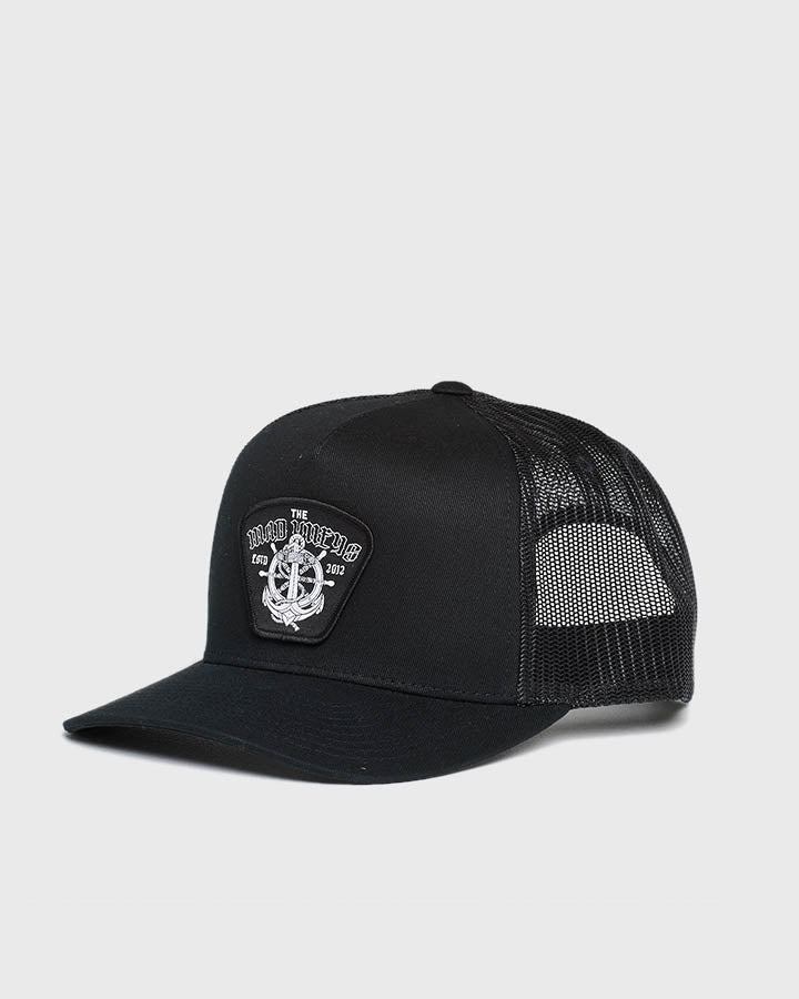 Anchor Wheel Twill Trucker