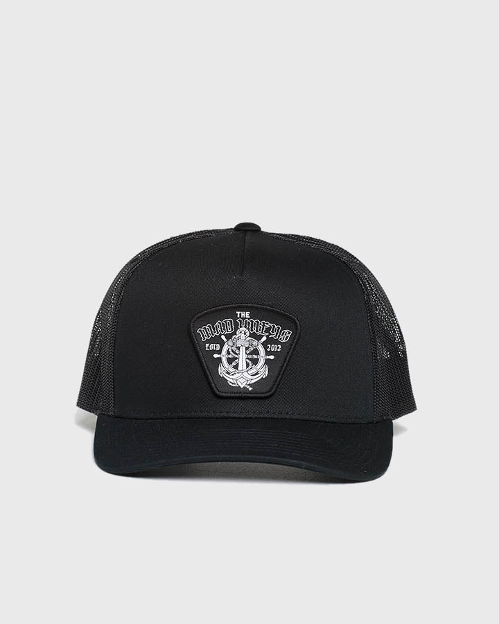 Anchor Wheel Twill Trucker