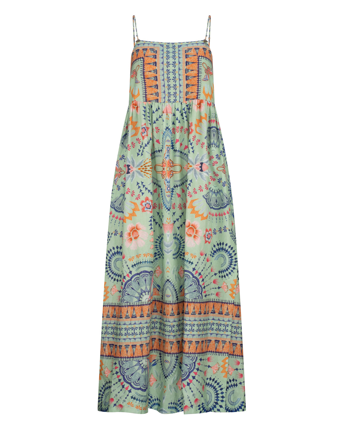 Wandering Folk Hyacinth Maxi Dress