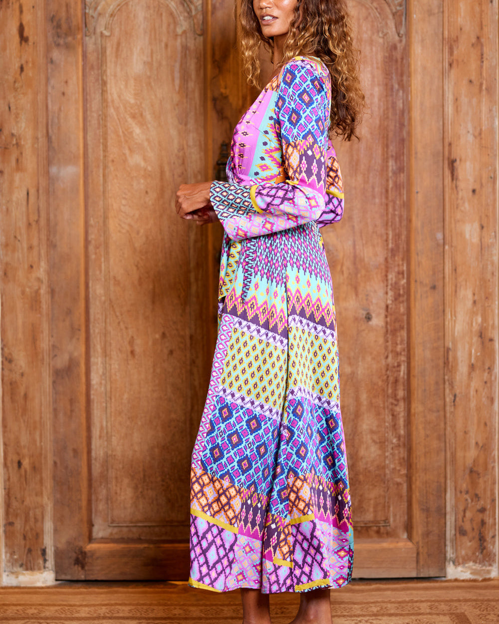 Utopia Suri Wrap Maxi Dress