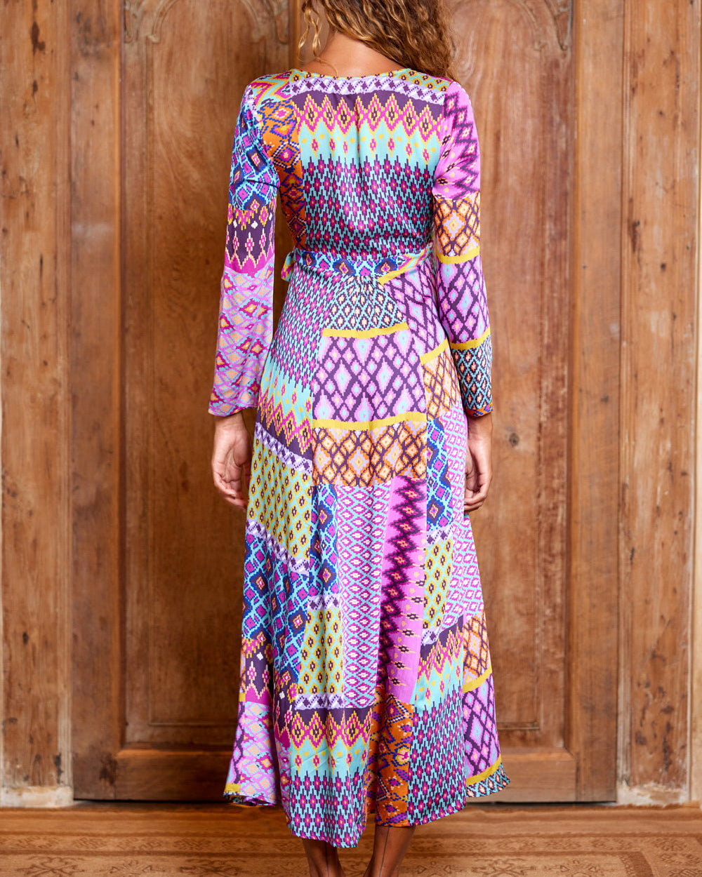 Utopia Suri Wrap Maxi Dress