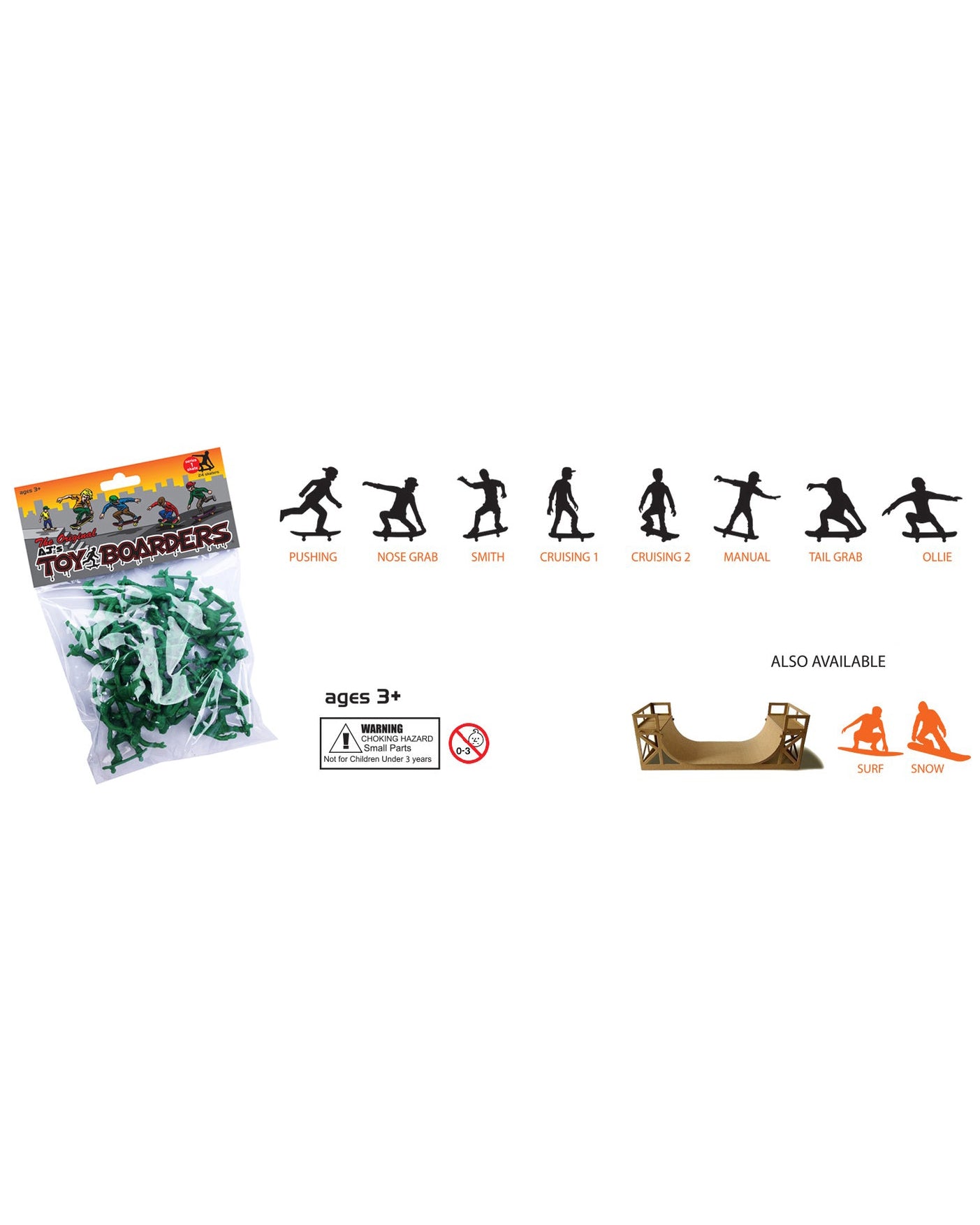 Skate 1 Green 24 Pack