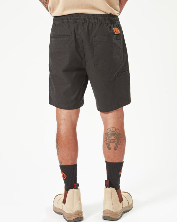 Caliper Elastic Waist 17 Work Short