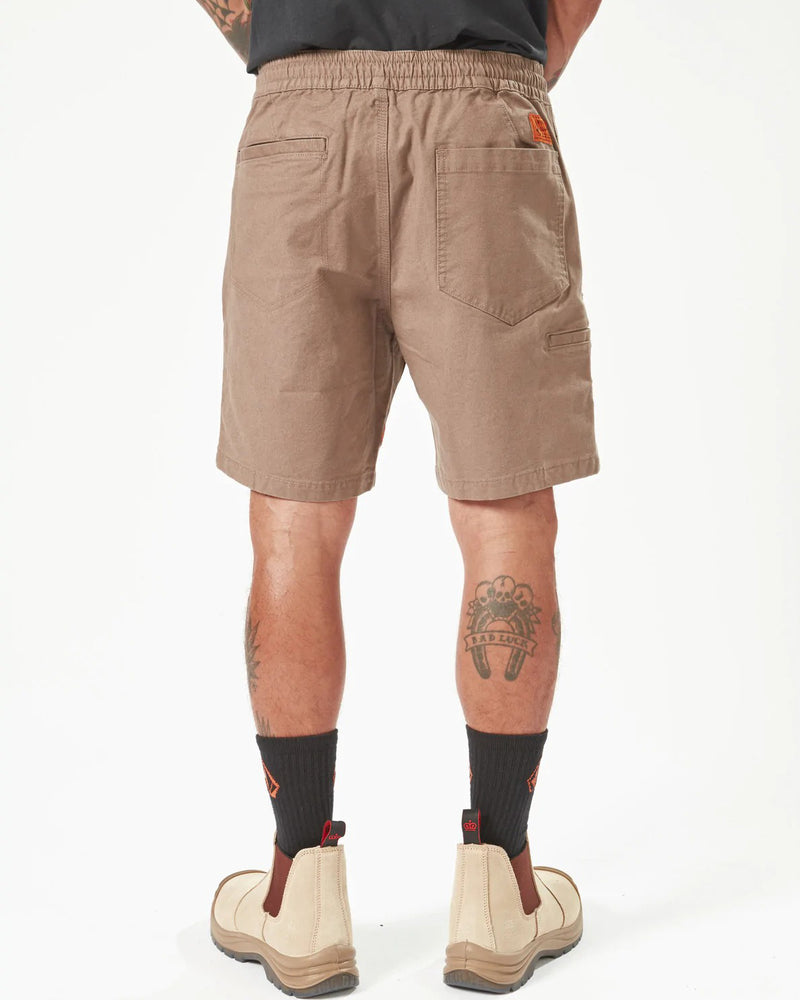 Caliper Elastic Waist 17 Work Short