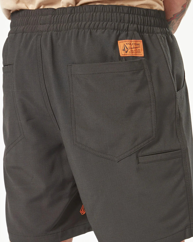 Rack Elastic Waist Hybrid 17 Short