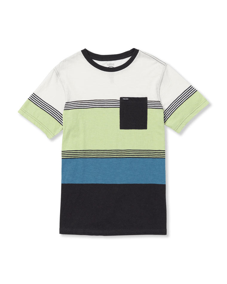 Boys Blocked Up Crew Short Sleeve Tee