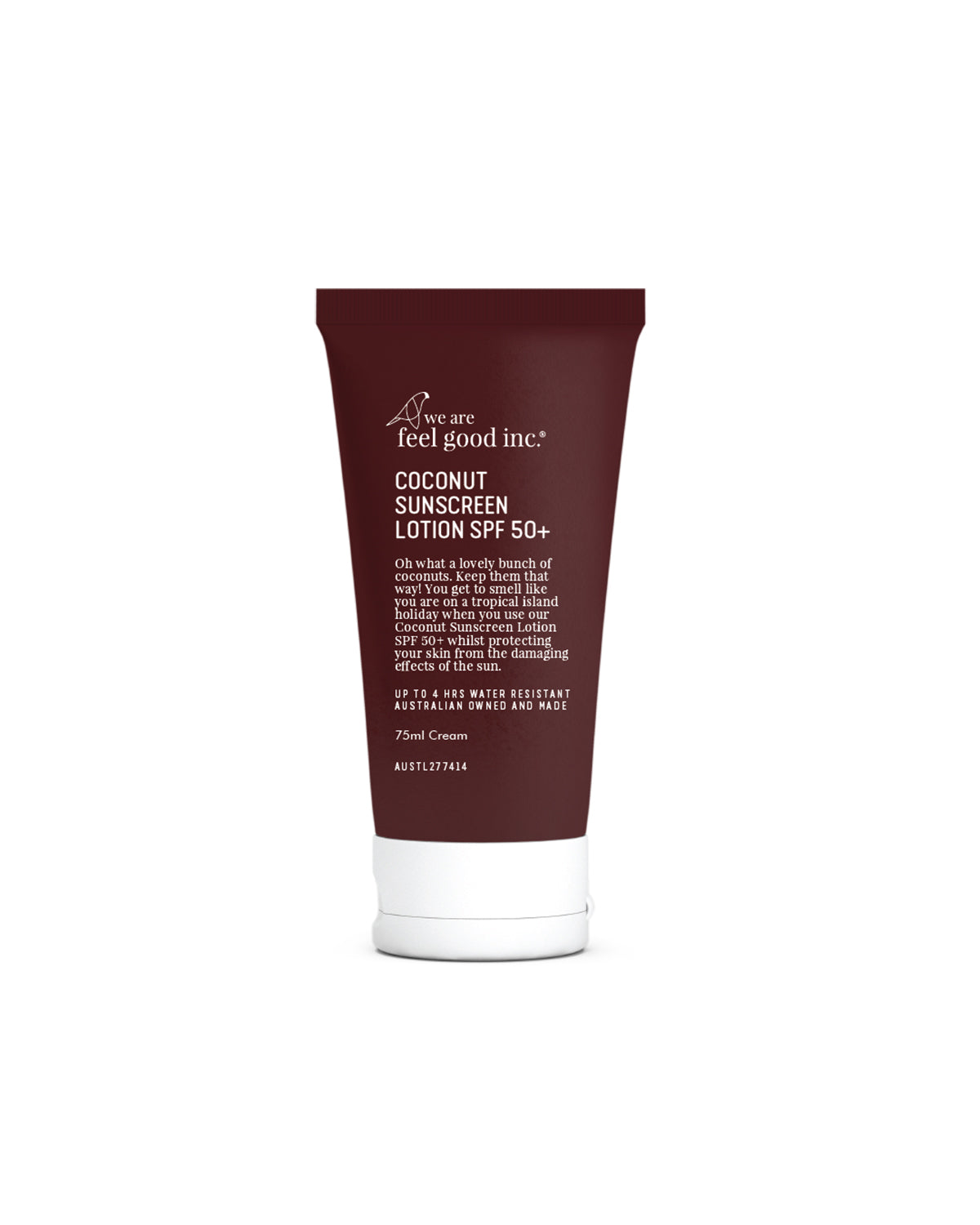 Coconut Sunscreen Lotion SPF 50+ 75ml