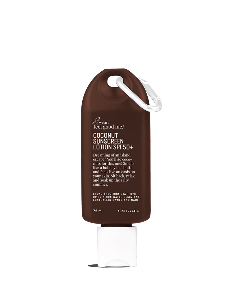 Coconut Sunscreen Lotion SPF50+ 75ml Clip